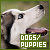 Dogs and puppies fanlisting